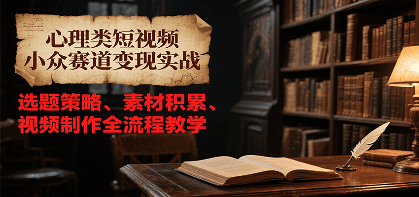 心理短视频涨粉秘籍,38作品获12万粉丝,含选题制作全流程教学