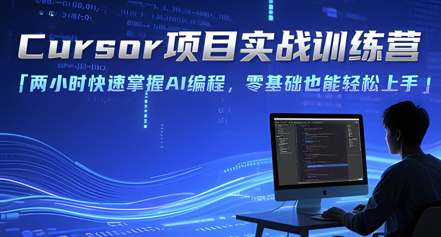 Cursor项目实战训练营,两小时快速掌握AI编程,零基础也能轻松上手