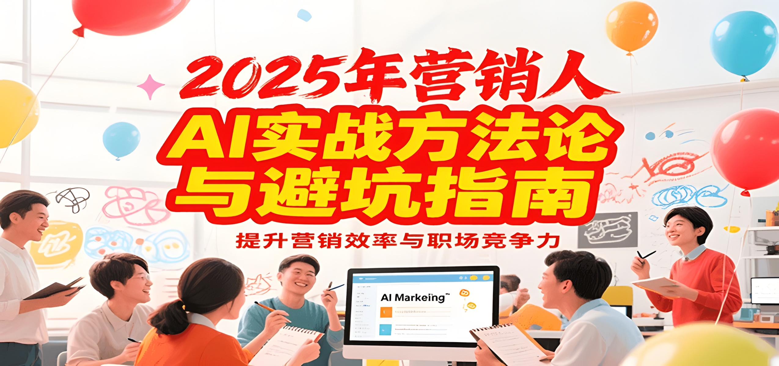 2025年营销实战方法论与避坑指南,利用AI提升营销效率与职场竞争力
