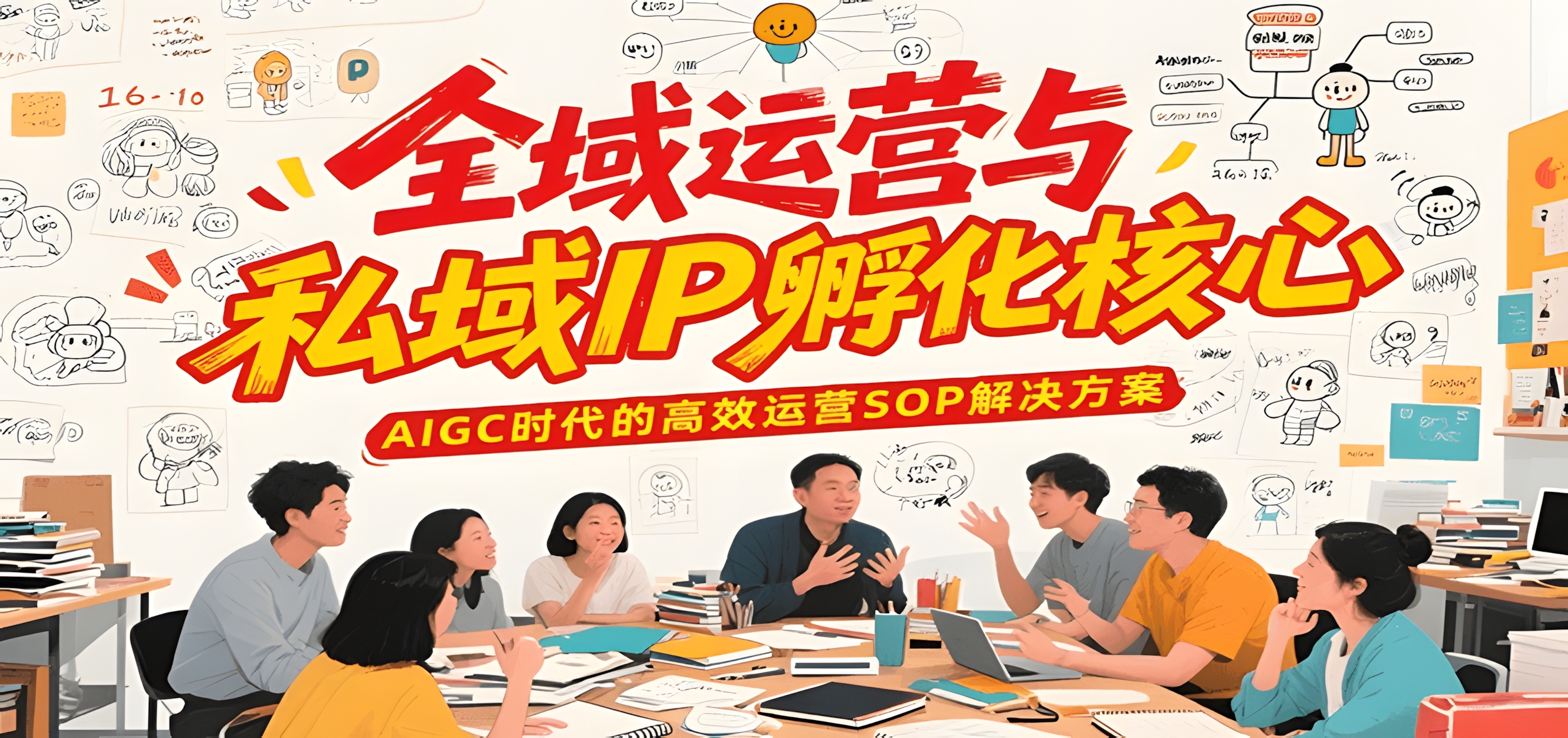 全域运营与私域IP孵化核心,AIGC时代的高效运营SOP解决方案