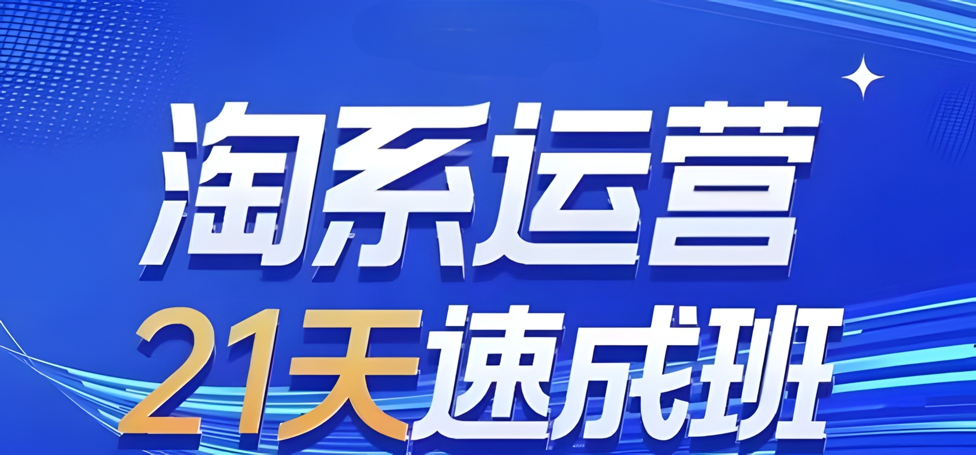 淘系运营21天速成班(更新25年7月),0基础轻松搞定淘系运营,不做假把式