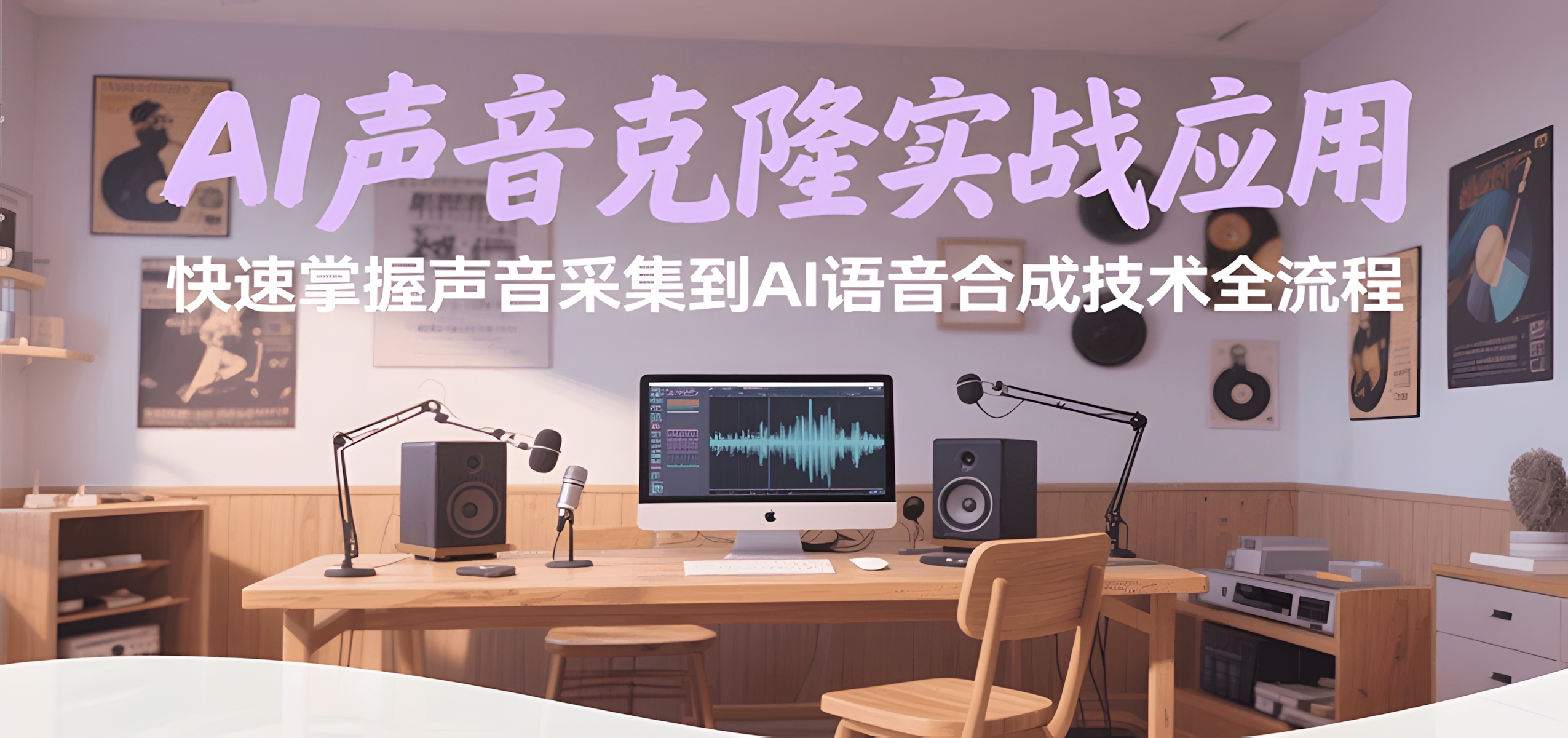 AI声音克隆实战应用,快速掌握声音采集到AI语音合成技术全流程