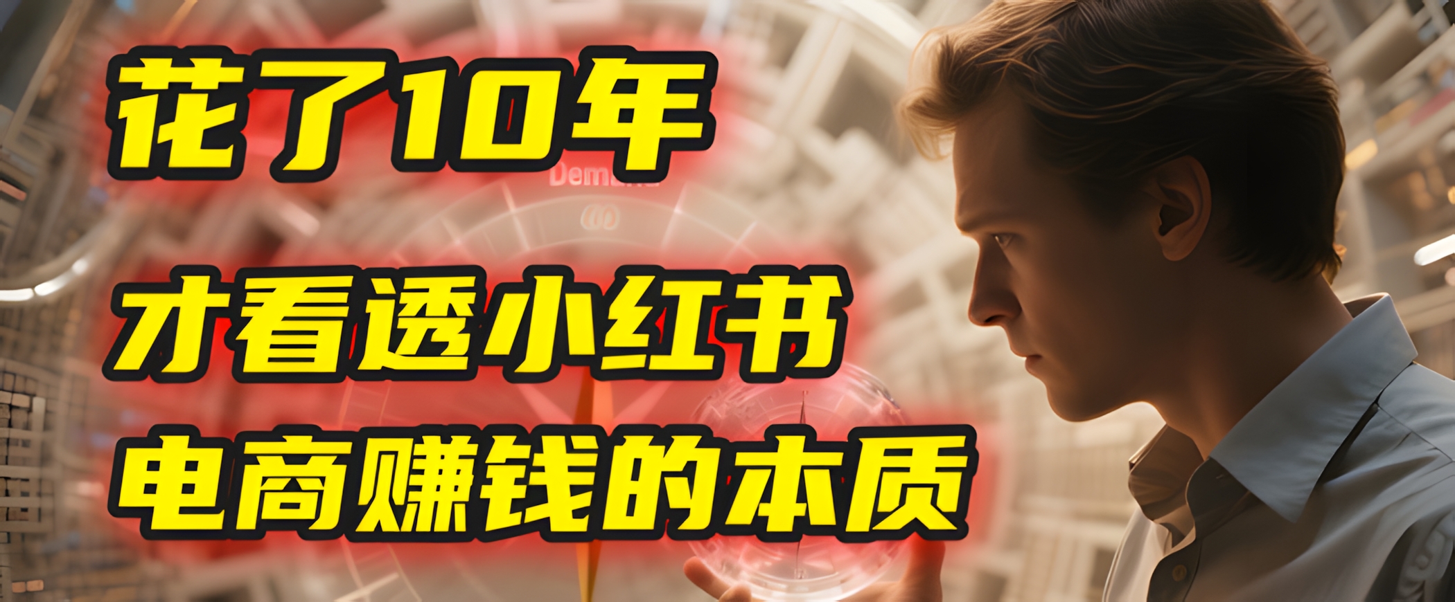 我花了10年,才看透小红书电商赚钱的2个字:本质