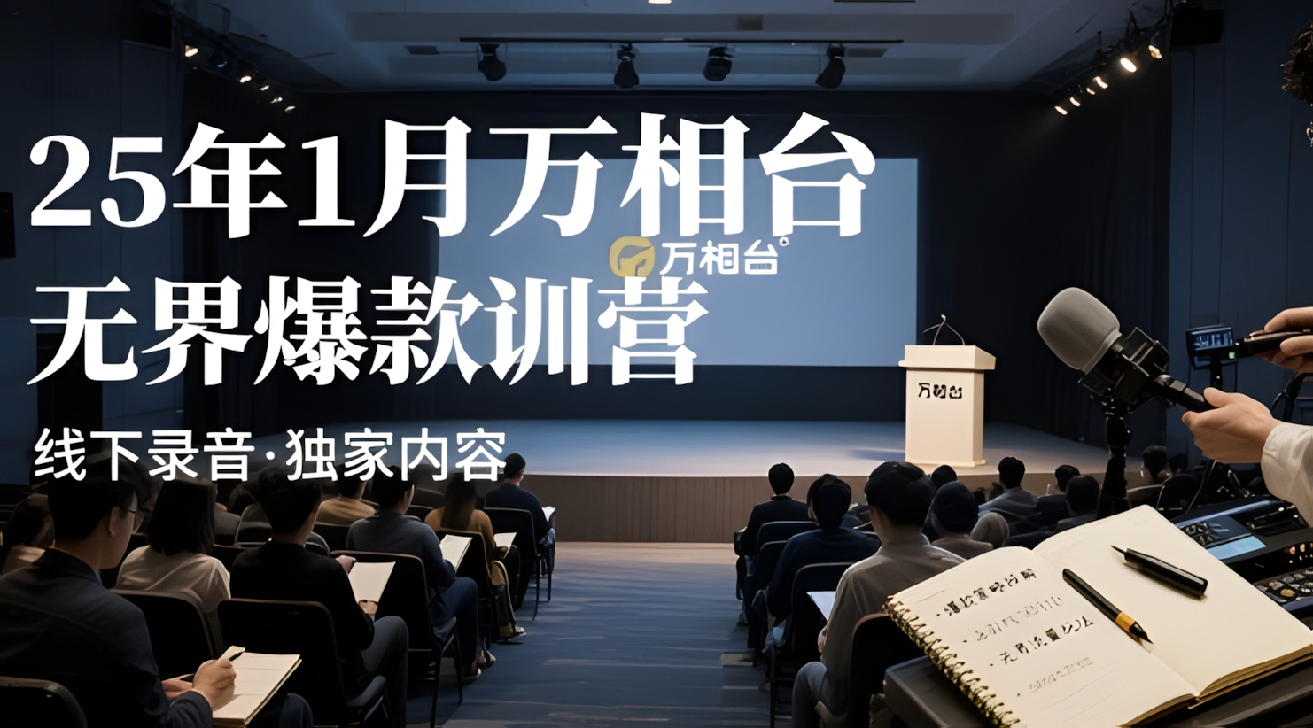25年1月万相台无界爆款特训营线下录音